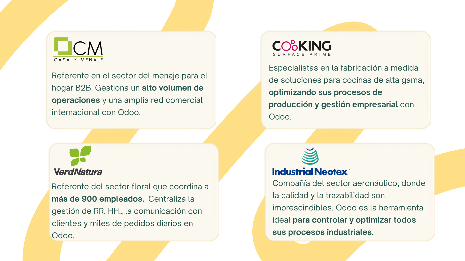 Infografía sobre los clientes de Studio73 que han migrado e implementado la v19