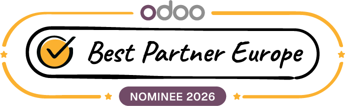 Distintivo de nominación a Best Partner Europe 2026